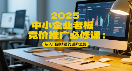 2025中小企业老板竞价推广必修课：从入门到精通的进阶之路-云创网