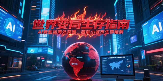 付费文章《世界变局生存指南，AI转型加海外突围，破解小城市生存陷阱》-云创网