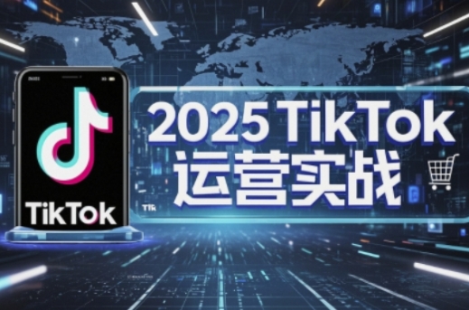 2025TikTok电商运营，掌握TikTok店铺运营核心技巧，实现低成本高转化-云创网