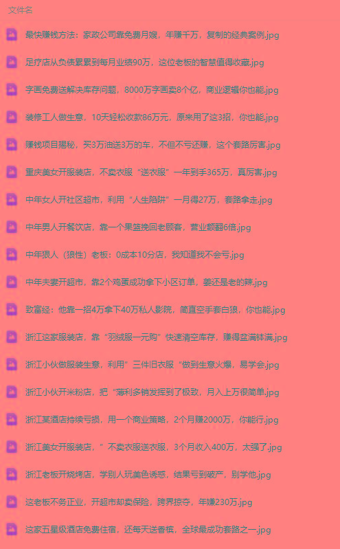 图片[1]-(9607期)真实有效391套商业模式，年入几十到几百万案例解析(电子书+视频+图文)-云创网