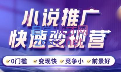 洲洲老师·小说推广快速变现营-云创网