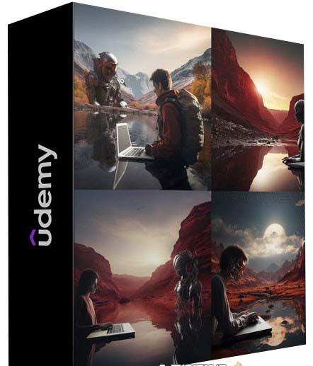 ChatGPT4 和 MidJourney AI 绘画聊天革命性指南教程-33节视频课-中英字幕-云创网