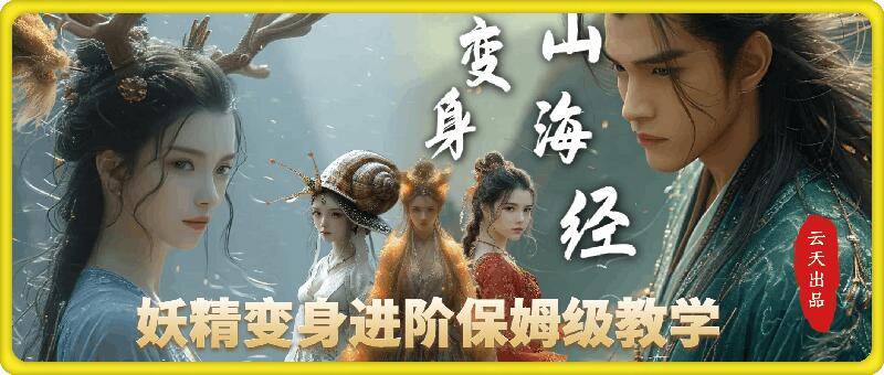 云天AI山海经变身视频教程，妖精变身进阶保姆级教学-云创网