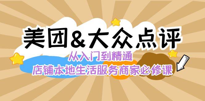 美团+大众点评 从入门到精通：店铺本地生活 流量提升 店铺运营 推广秘术 评价管理-云创网